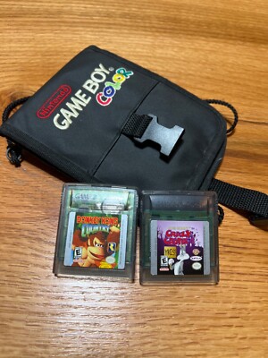 Bugs Bunny Crazy Castle 4 + donkey Kong country  Nintendo Game Boy Color bundle