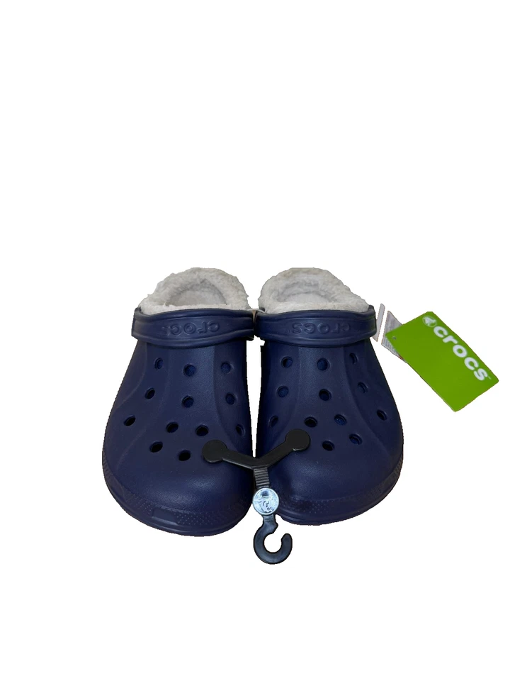 Crocs EU 36-37 Schuhe gefüttert Ralen Lined Clog Unisex  Blau 16244-49U - Bild 4 von 4