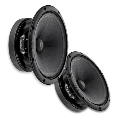 Pair of Deaf Bonce Apocalypse 6.5'' Midrange Car Speakers 520 W 4 Ohm Mid Range