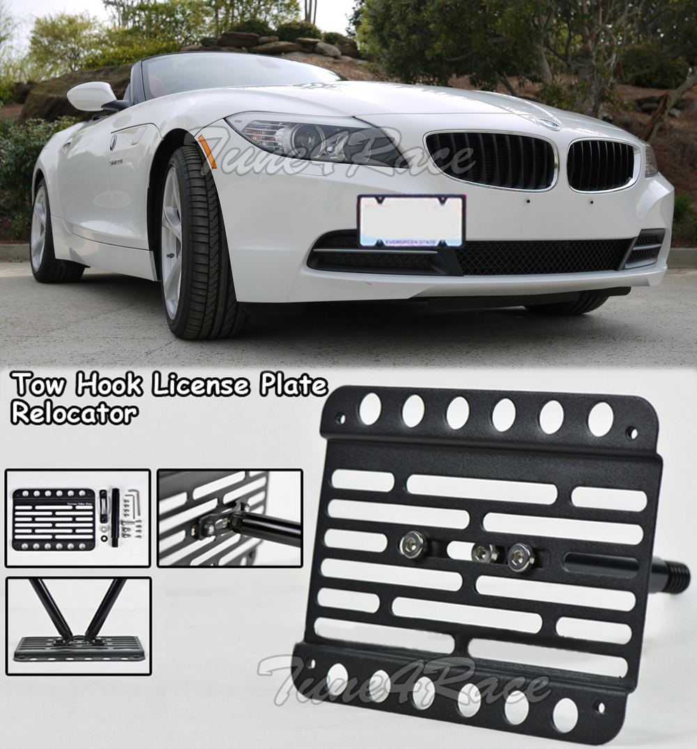 For 09-Up BMW E89 Z4 stand & M-Sport Front Tow Hook Mount License