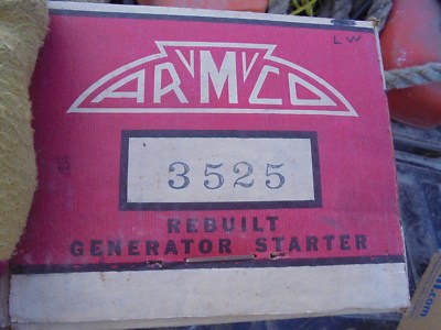 New Old Stock Armco Rebuilt Delco Remy Starter 1108196
