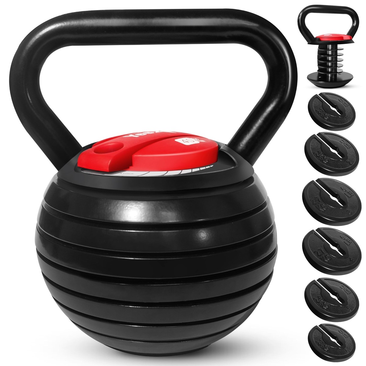 Yes4All Neoprene Coated & Kettlebell Sets - Hand Weights for Hoe Gy