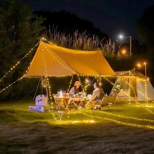 Glowmate 4 in 1 Camp Light, Glow Mate 4 in 1 Retractable String Lights Camping - Picture 11 of 21