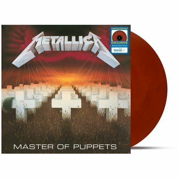 METALLICA Master of Puppets Vinyl LP Walmart Exc. Never Played NM/MT