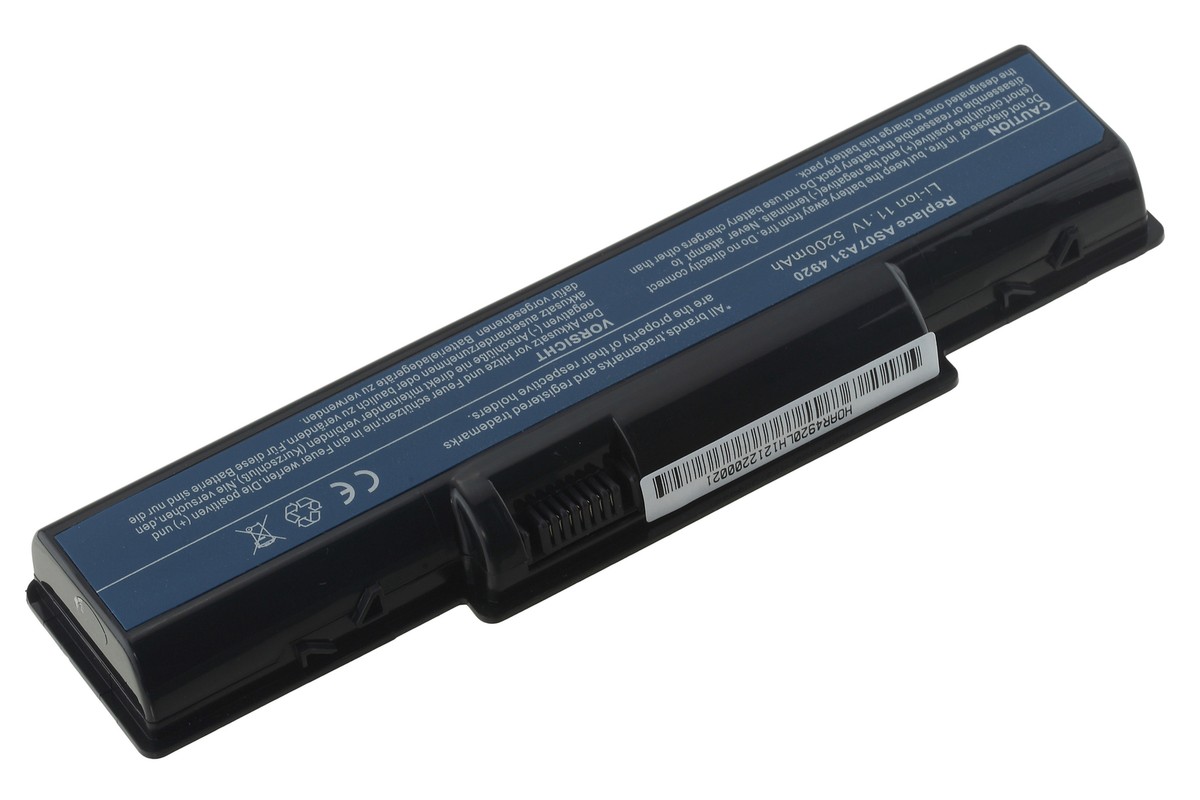 Batería Potenciada De Repuesto Para Acer Aspire - 10.8-11.1V 5200mAh, Reemplaza AS07A51/AS07A52