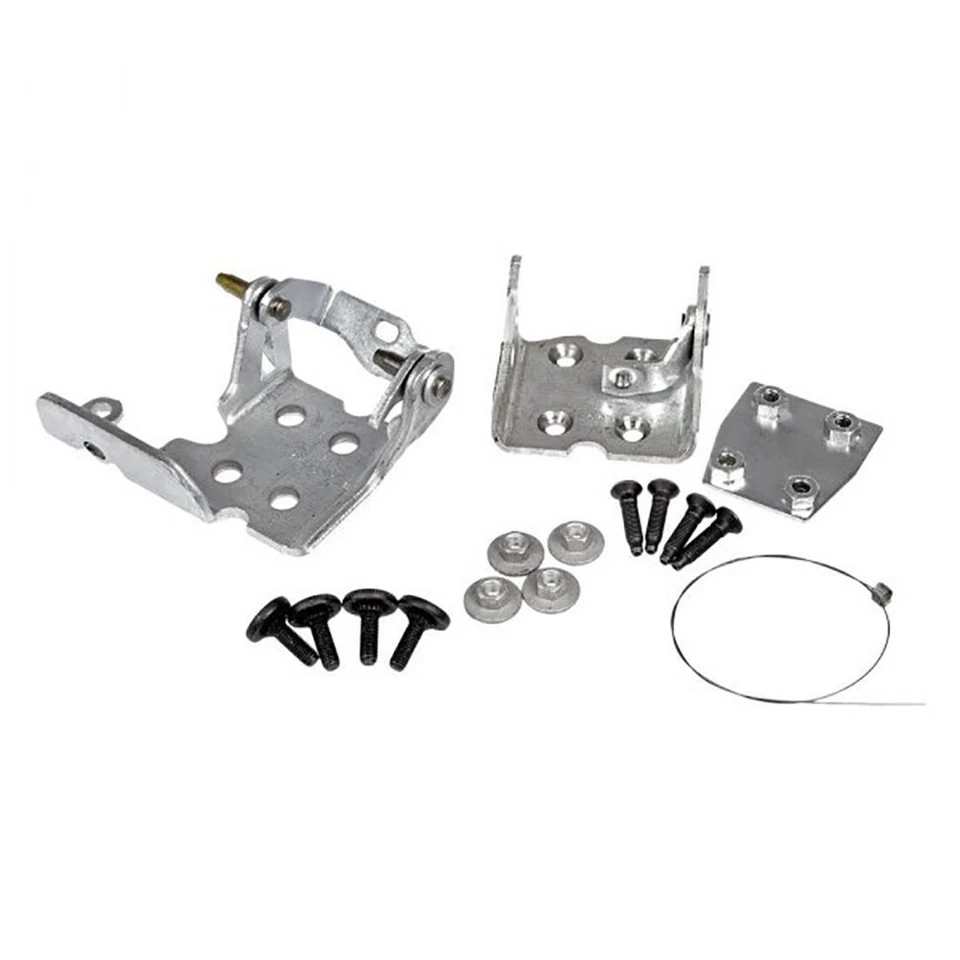 Par de bisagras de puerta superior e inferior delantera Dorman izquierda para camioneta Silverado GMC WN Foto 3 de 4