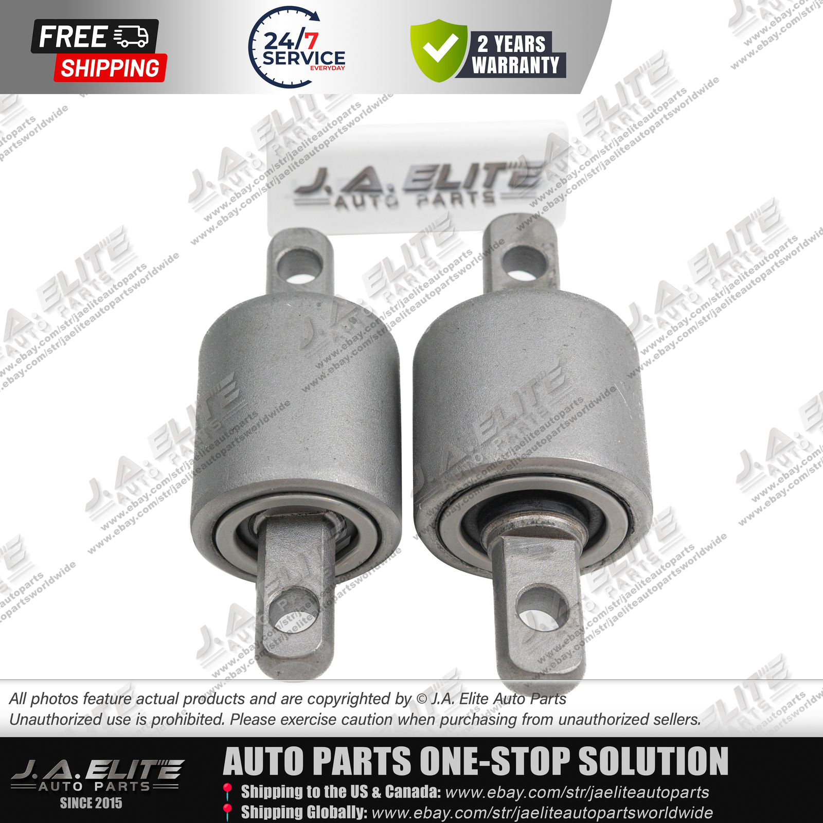 2pcs Rear Lower Control Arm Bushing (Small & Large) for Ferrari 458 488 F12 FF