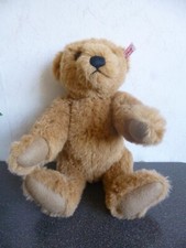 Steiff Sammler Teddy Bär limitiert "Bose Teddy" mit Knopf  und Weißer Fahne