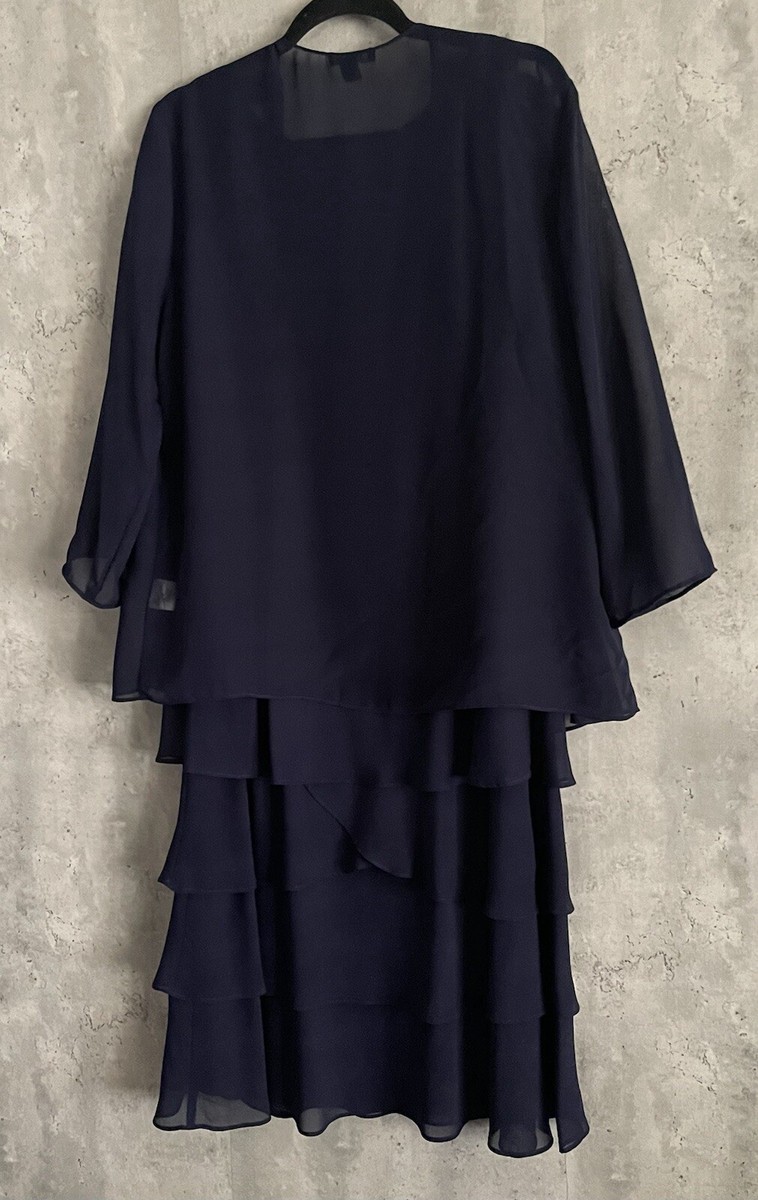 sl fashions dress and jacket SL Fashions 9179504 Mother of the Bride Short Cocktail Jacket Dress