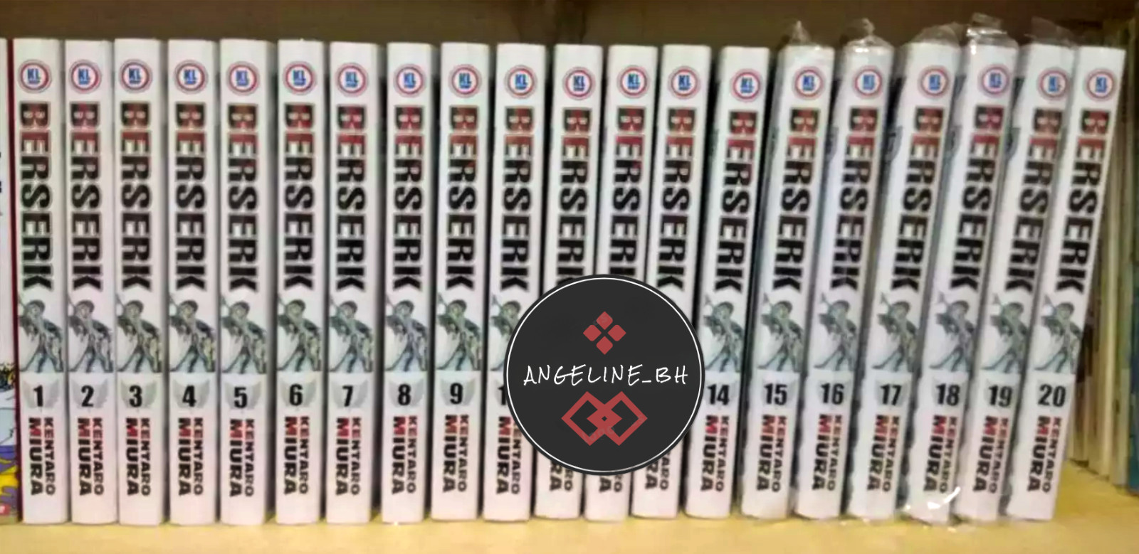 Berserk Manga Vol 1-42 Inglés (JUEGO MEDIO/COMPLETO) por Kentaro Miura DHL EXPRESS