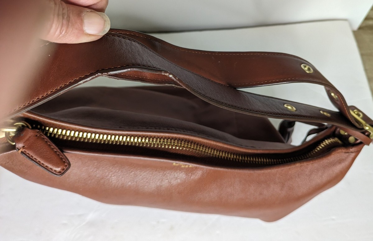 Vintage Coach 19893 Legacy Hobo Cognac XL Leather Shoulder Handbag