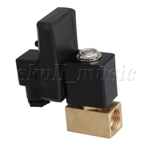 Gold and Black AC220V 50Hz 1/2" Automatic Timed Drain Valve 5mm Flow Aperture - Foto 1 di 1