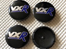 4 pcs VXR Vauxhall Alloy Wheel Center Cap Hub Centre Caps New 56mm Black Blue