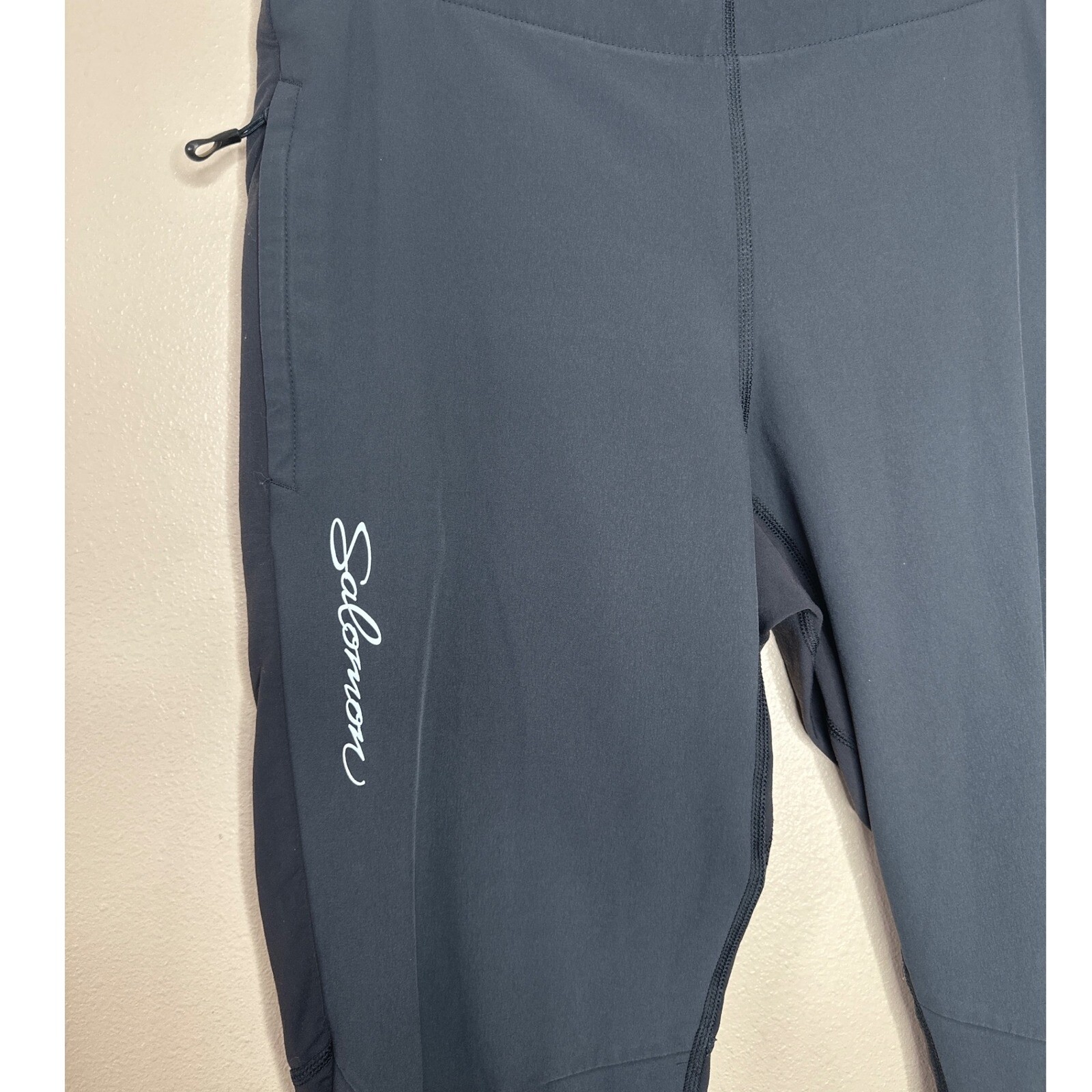 Salomon Uomo Gioventù 13+ Taglia XL Nero Invernale Jogger Gambe Zip