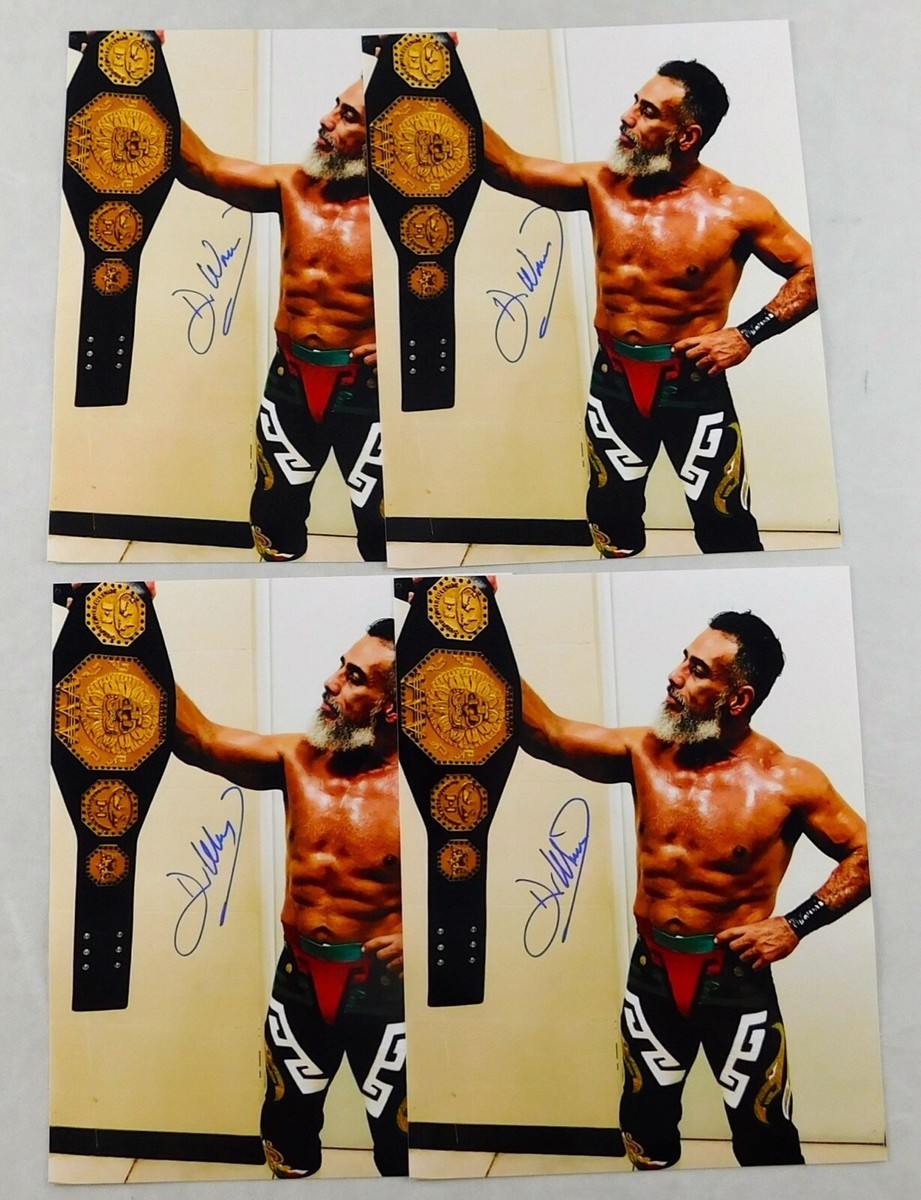 Dr Wagner Jr AAA Wrestling 8x10 Photo Autograph WWF WWE Lucha