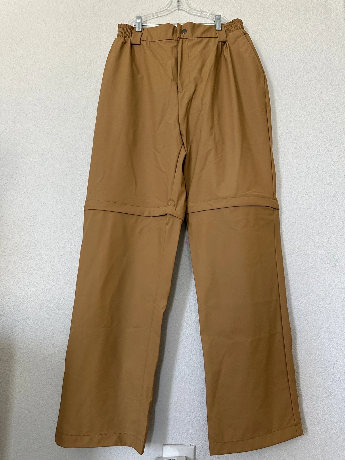 Waterproof Pants Size L/XL Khaki Designer RAINS NWT