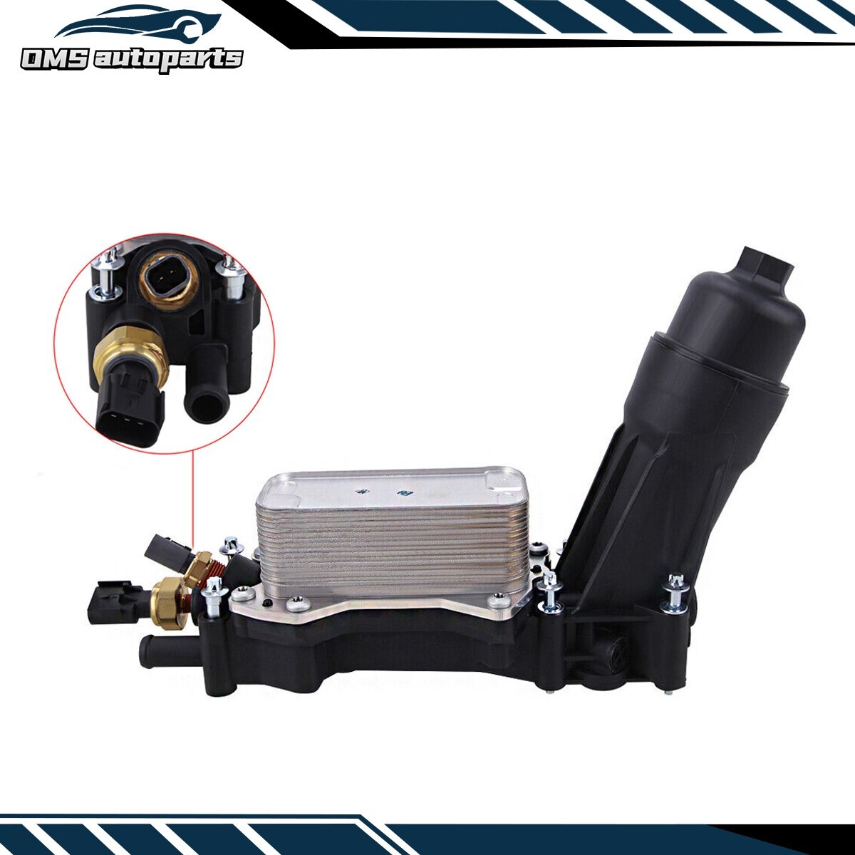 Cooler Filter Housing Assembly Fit Dodge Chrysler Jeep 2011-2016 3.6l