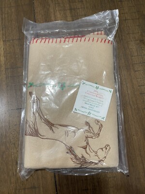 2014 Billy Mills 50th Gold Medal Commemorative Christmas Horse Blanket 32''x44''