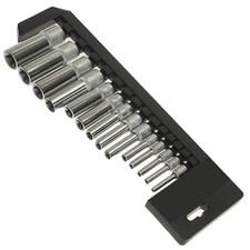 Lange Torx Steckschl&uuml;sseleins&auml;tze E-Profil 1/4" + 3/8" 1/2" Antrieb E4-24 14 tlg