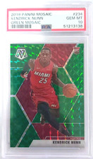 2019 Panini Mosaic Kendrick Nunn #234 Rookie Card Green Prizm PSA Gem Mint 10. rookie card picture