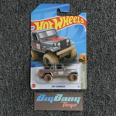 KSC トカレフ HW Hot Wheels Jeep Scrambler #233 Mainline 2023 Case P (In-Stock) New