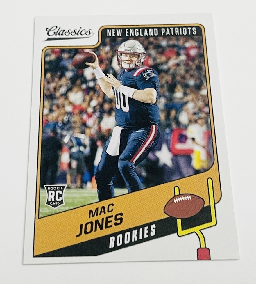 2021 Panini Classics Mac Jones #156 RC New England Patriots