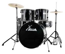 XDrum 22 Komplett Schlagzeug Drum Set Kit St�...