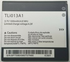 Replacement Battery for Alcatel One Touch Pixi 4 3.5 OT-4017 TLi13A1 1300mAh