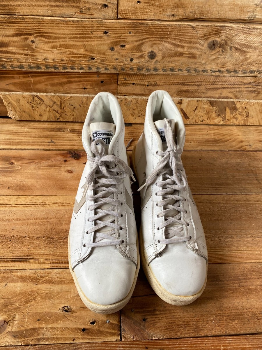 靴 CONVERSE ALL STAR 1980s 11 SHOE250506 Converse All Star NEW! Made in USA! 1980's Super High (11 US