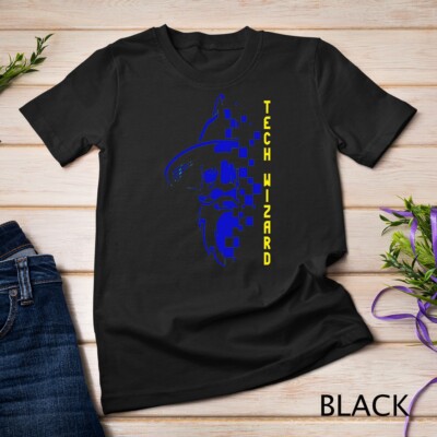 Tech Wizard Cool Technology I.T. Computer Whiz Techie Geek 1 Unisex T-shirt