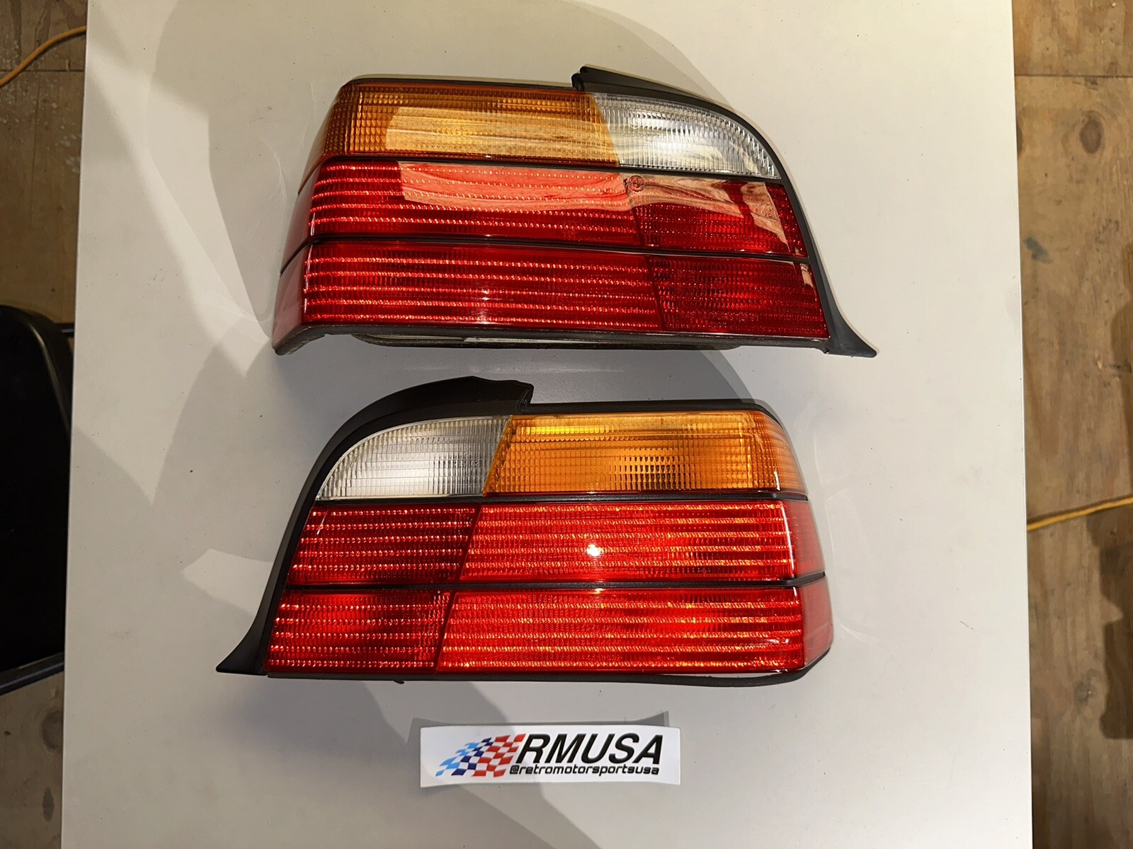BMW E36 Tail Lights OEM Coupe Convertible Pair eBay