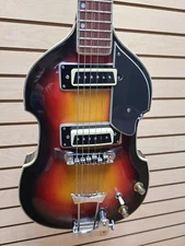 Vintage Aria Violin Guitar Made in Japan w/ Hard Case