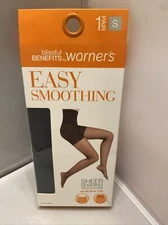 Blissful Benefits Warners Sheer Shaping Pantyhose Women S Black Tights Den 20