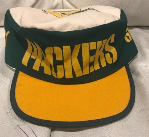VINTAGE GREEN BAY PACKERS PAINTERS HAT CAP TAIWAN TWINS ENT INC - Picture 1 of 12