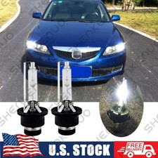 Front White 6000k Hid Headlight Bulb For Mazda 3 2004-2009 Low Beam Set Qty 2 Front White 6000k Hid Headlight Bulb For Mazda 3 2004-2009 Low Beam Set Qty 2