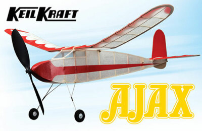 Keil Kraft Ajax Kit - 30 Zoll Freiflug Gummi Dauer A-KK2010