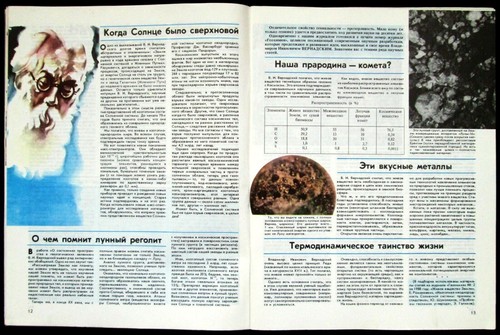 Magazine 1988 Soviet Russian Travel Discovery Spaceship Astronaut Space Rocket - Picture 4 of 14