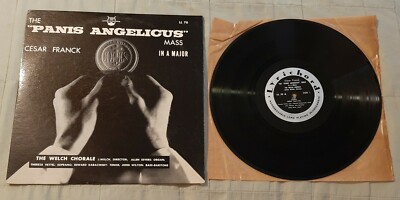 Franck The Panis Angelicus Mass LP James Welch Allen Severs Lyrichord LL 70 vg+