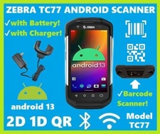 Zebra TC77 Android Handheld 2D/1D/QR Barcode Scanner TC77HL-5ME24BG-NA!🔥⭐