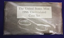 1996 MINT SET AS ISSUED BY U.S. MINT w/50th W mint  dime