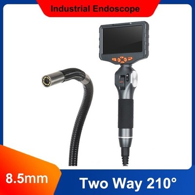 TESLONG TD500 5'' Two-Way 210° Articulated Industrial Borescope Inspection Camera