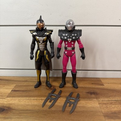 Hasbro Power Rangers Beast Morphers Cybervillain Robo Blaze & Tronic 6'' Figures