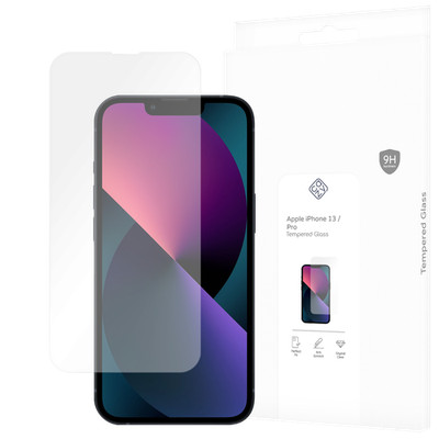 Panzerfolie Schutzglas Apple iPhone 13 Displayschutz - Cazy - Transparant