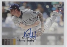 2020 Topps Stadium Club Auto Michel Baez #AMBA Auto 3v8