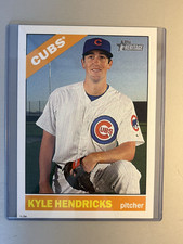 Kyle Hendricks 2015 Topps Heritage 11X14 Wall Art Poster Numbered 1 of 65
