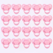 50pcs Reborn Dolls Magnetic Pacifier Dummy Soother for Newborn Baby Inner Magnet