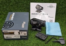 Sig Sauer SOR5102 ROMEO5 GEN II 1x20mm, 2 MOA Green Dot Sight, Black