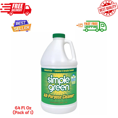#ad Simple Green All Purpose Cleaner Concentrate 64 FL Oz Pack of 1 ... $14.39