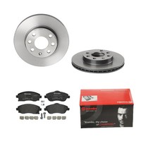 Brembo Bremsscheiben Ø240MM + BremsbelÄGe Vorne FÜR Opel Corsa C General Motors