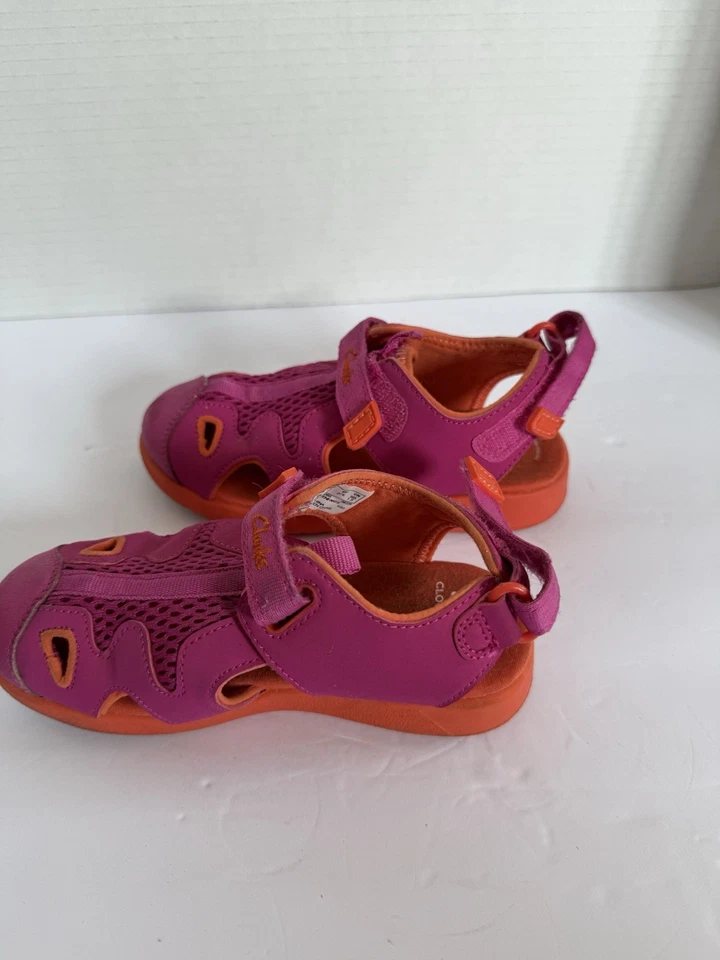 Clarks Niños Niñas 10 M Ezera Sea T. Sandalias Punta Cerrada Rosa Foto 3 de 4